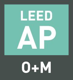 LEED AP O+M Logo.