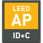 LEED AP ID+C Logo; LEED AP ID+C Logo with drop shadow; LEED AP ID+C Exam Prep;