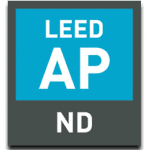 LEED AP ND Logo; LEED AP ND Logo with drop shadow; LEED AP ND Exam Prep;